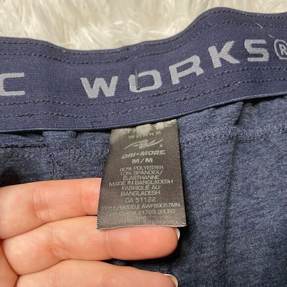 Athletic Works Athletic Jogger Sweatpants Mens Size Medium Stretchy - Picture 4 of 12